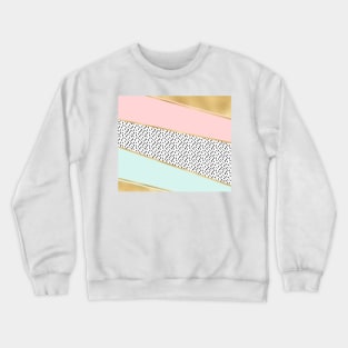 Golden pastel luminescence Crewneck Sweatshirt